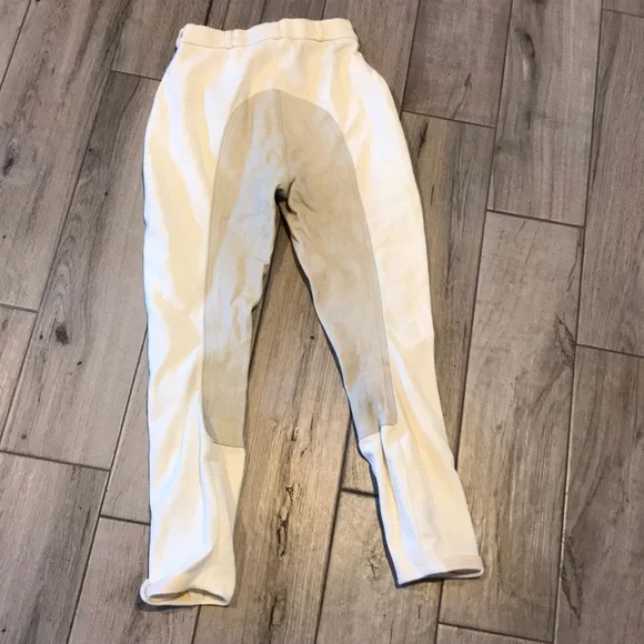 EUC PIKEUR Full Seat White Riding Breeches